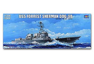;Ԧҵըԡѹ  Arleigh Burke   USS Forrest Sherman DDG-98 Ҵ 1/350 ͧ Trumpeter