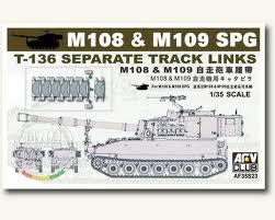 ¾ҹͧ M108 & M109 SPG T-136 Separate Track Links Ҵ 1/35  ͧ  AFV