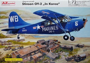 Stinson OY-2 'In Korea'  L-5 Ҵ 1/72 ͧ AZ Model 