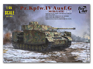 öѧҴҧ PANZER IV Ausf.G Mid/Late (2 In 1) Ҵ 1/35 ͧ Border Model