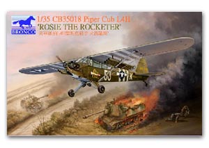 ͧԹPiper Cub L4H 'Rosie the Rocketer'  Ҵ 1/35 ͧ Bronco
