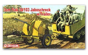 3cm Flak 103/38 Jaboschrek  with Trailer	Ҵ 1/35   ͧ Dragon