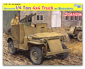 Armored 1/4 Ton 4X4 Truck w/Bazookas Ҵ 1/35 ͧ Dragon