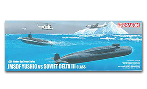 ʹӹ JMSDF Yushio vs Soviet Delta III Class  Ҵ 1/700 ͧ Dragon 