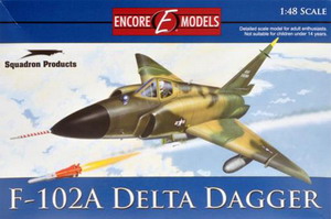 F-102A DELTA DAGGER  Ҵ 1/48 ͧ Encore models