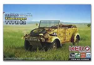 Kubelwagen Type82 Basic Type  Ҵ 1/35 ͧ Hero
