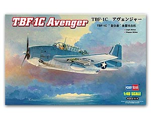 TBF-1C Avenger  ͧԹԴ   Ҵ 1/48 ͧ Hobbyboss
