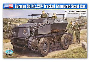 öѧҴ Sd.Kfz.254 Tracked Armoured Scout Car Ҵ 1/35 ͧ HobbyBoss