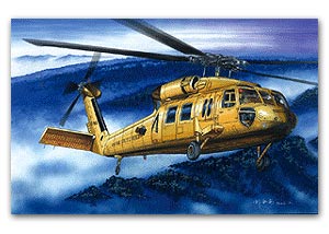 UH-60A "Blackhawk"   Ҵ 1/72 ͧ Hobbyboss