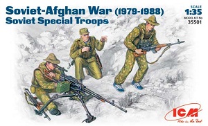 µ () Soviet-Afghan War(1979-1988) Soviet Special Troops Ҵ 1/35 ͧ ICM35501