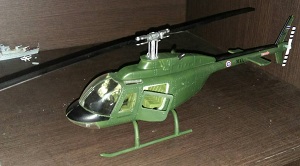 η.206 Bell 206 . Ҵ 1/34  . Die-cast Դе