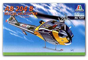 Bell 204  AB-204B Rescue Helicopter Ҵ 1/72 ͧ Italeri