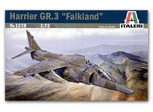 Harrier GR.3"Falkland"  BAe Ҵ 1/72 ͧ Italeri