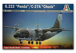 C-27 "Spartan" G222 Ҵ 1/72  ͧ Italeri