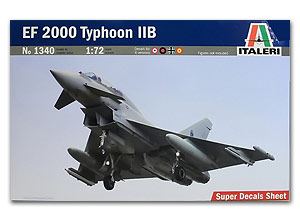 EF2000 Typhoon IIB. Ҵ 1/72 ͧ Italeri