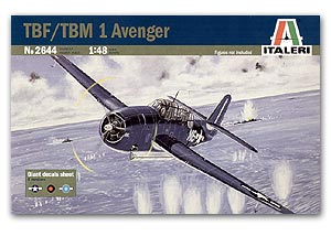 TBM/TBF-1 Avenger Ҵ 1/48 ͧ Italeri