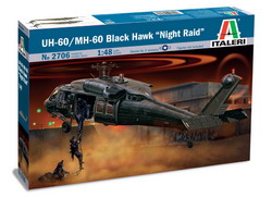 ฮ.อเมริกัน UH-60/MH-60 Black Hawk "Night Raid" ขนาด 1/48 ของ Italeri 