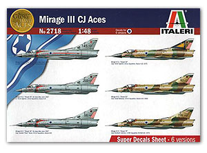 Ҩҡ Mirage III CJ Aces Ҵ 1/48 ͧ Italeri