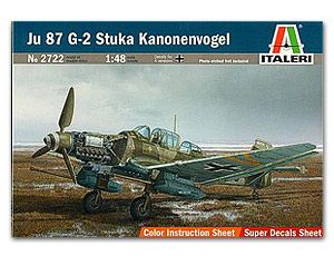 ͧԹӷԴ Junkers JU-87 G-2 STUKA "Kanonenvogel"Һöѧ Ҵ 1/48 ͧ Italeri