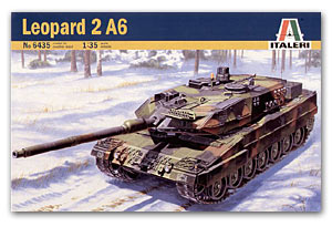 Leopard 2 A6 ขนาด 1/35 ของ Italeri