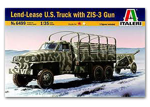 Lend Lease U.S. Truck w/ ZIS-3 Gun Ҵ 1/35 ͧ Italeri