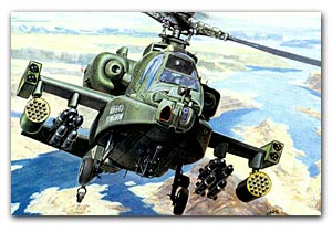 AH-64A Apache Ҵ 1/72 ͧ Italeri