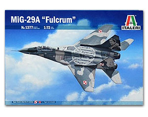MiG-29A Fulcrum Ҵ 1/72 ͧ Italeri