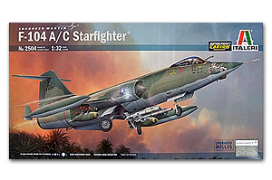 F-104 A/C Starfighter Ҵ 1/32 ͧ Italeri