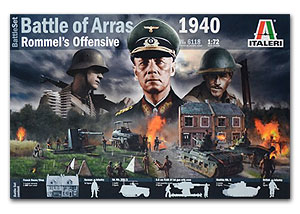 Battle of Arras " Rommel Offensive 1940" ขนาด 1/72 ของ Italeri