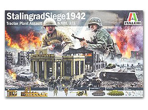 Stalingrad Factory Battle 1942Set ขนาด 1/72 ของ Italeri