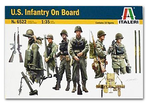 US Infantry on Board Ҵ 1/35 ͧ Italeri