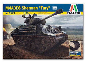M4A3E8 Sherman "Fury" ขนาด 1/35 ของ Italeri ache