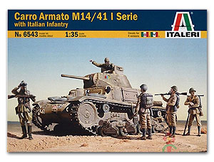 Carro Armato M14/41 w?infantry Ҵ 1/35 ͧ Italeri