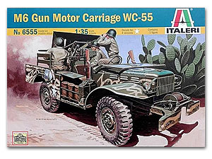 M6 Gun Motor Carriage  WC-55 Ҵ 1/35 ͧ Italeri fge