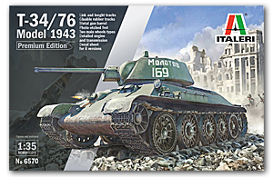 öѧҴҧ  T-34/76 Model 1943 Ҵ 1/35 ͧ italeri