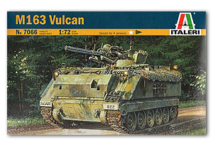 öѧԡѹ M163 VULCAN  Ҵ 1/72 ͧ Italeri