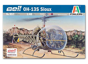Bell OH-13S Sioux  ขนาด 1/48 ของ Italei