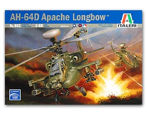 AH-64D Longbow Apache ขนาด 1/48 ของ Italeri