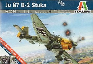 ͧԹӷԴ Junkers Ju 87 B-2 Stuka Ҵ 1/48 ͧ Italeri