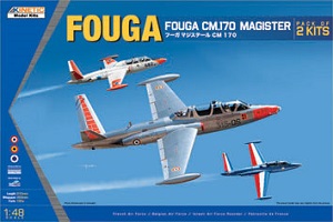 Fouga CM.170 Magister (pack of 2 kits) 2  1 ͧ Ҵ 1/48 ͧ Kinetic