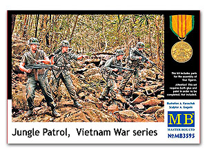 ԡѹ ´ Jungle Patrol ,Vietnam War Ҵ 1/35 ͧ Master Box