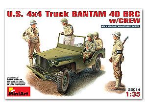 US 4x4 Truck Bantam 40 BRC w/Crew Ҵ 1/35 ͧ Miniart