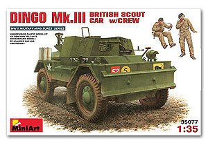 Dingo Mk3 British Scout Car w/crew Ҵ 1/35 ͧ MiniArt 