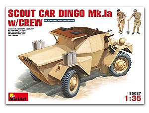 Scout Car Dingo Mk la w/crew Ҵ 1/35 ͧ MiniArt