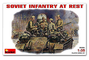 Soviet infantry at Rest Ҵ 1/35 ͧ MiniArt