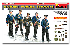 SOVIET NAVAL TROOPS  Ҵ 1/35 ͧ Miniart