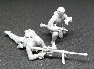 ԡѹ US Sniper Team 1 Ҵ 1/35 Resin Kit 蹷ë