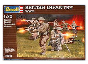 British Infantry WWII Ҵ 1/32 ͧ Revell