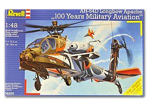 AH-64D Longbow Apache "100 years Military Aviation" ขนาด 1/48 ของ Revell
