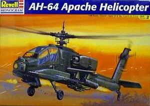 AH-64 Apache Helicopter ขนาด 1/48  ของ RevellMonogram